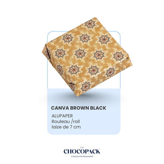 CANVA Brown black